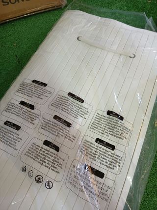 SONGMICS LCB010W01 Cesto de la Ropa Sucia con Tapa