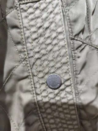 Chaqueta parka verde militar