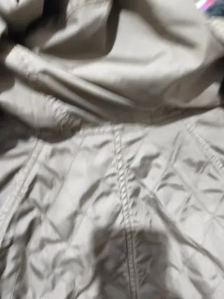 Chaqueta parka verde militar