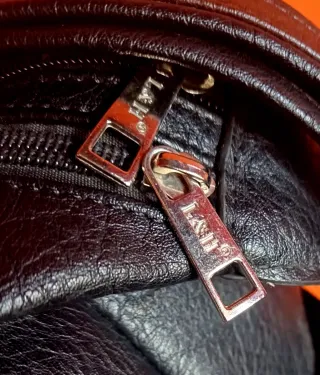 Bolso de hombro mujer negro y marrón