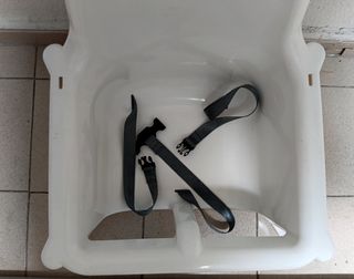 Trona Bebe Bandeja Ikea ANTILOP Blanca - MADRID