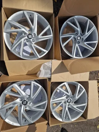 4 LLANTAS 17 SEAT IBIZA SPORT 6J 6P ORIGINALES