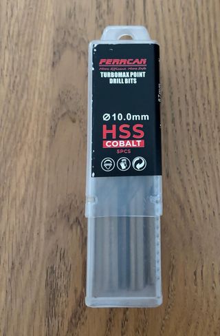Brocas HSS Cobalto 10mm (5uds)