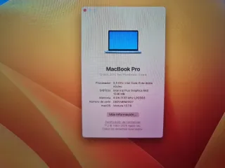 MacBook Pro 13 Plata