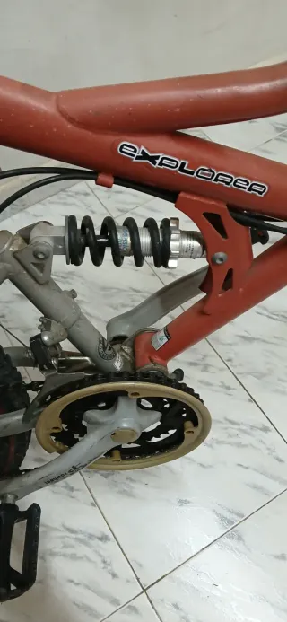 Bicicleta Montaña Roja