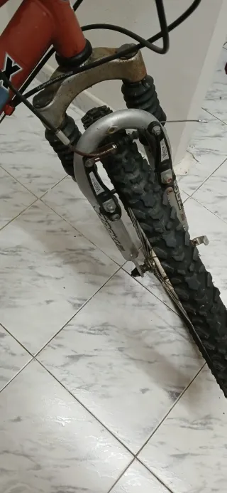 Bicicleta Montaña Roja