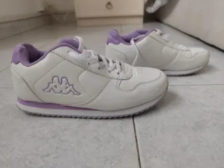 Scarpe Kappa bianche viola donna sportive sneakers