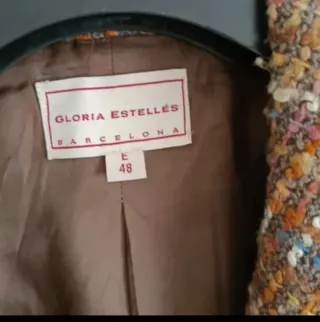 Chaqueta alta costura Gloria Estelles