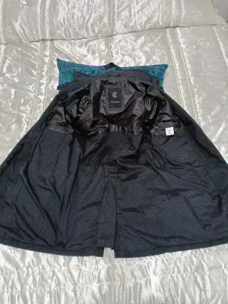 Cappotto Calvaresi Uomo Taglia M/L Nero.