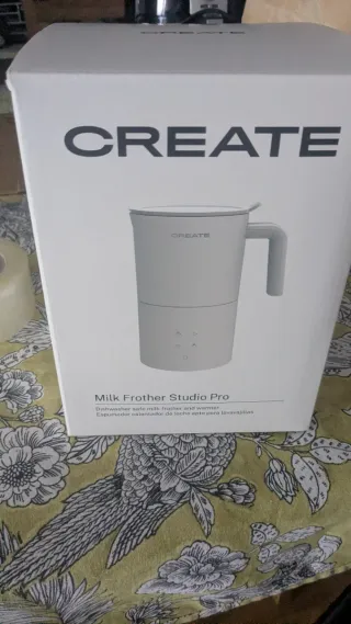 Espumador Leche Create Studio Pro Blanco Roto