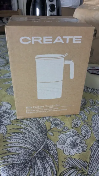 Espumador Leche Create Studio Pro Blanco Roto