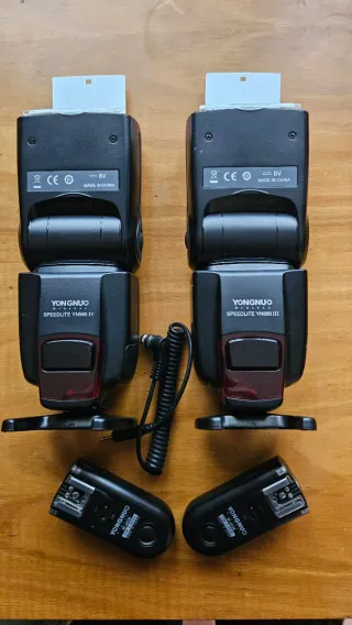 Flash y disparadores Yongnuo Speedlite