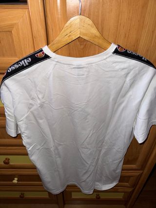 Camiseta Ellesse Blanca Tira Lateral