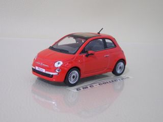 Fiat 500 Rosso Motorama 1/43