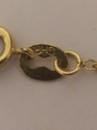 Elegante Cadena de oro 18k
