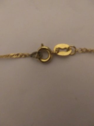 Elegante Cadena de oro 18k