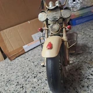 Moto Indian Metal Decorativa