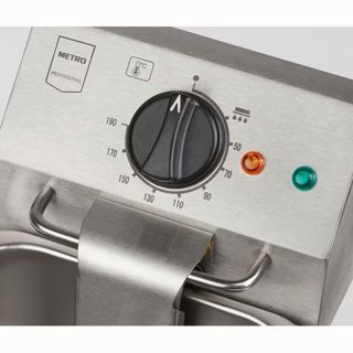 Freidora Doble Acero Inox.