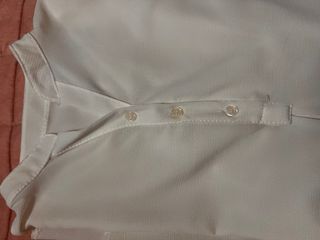 Camicia lunga donna bianca