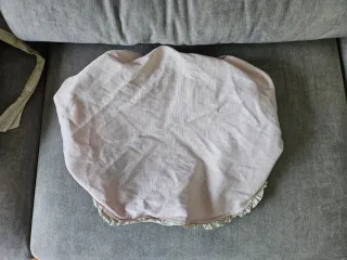 Sacco per fasciatoio rosa per neonati. Pilar carrera