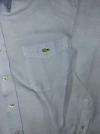 Camisa Lacoste Azul Talla L