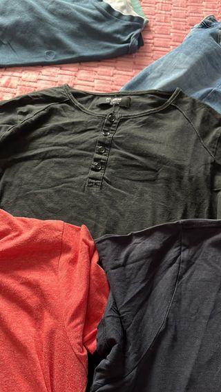 Lote de camisetas estampadas