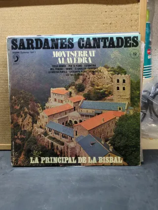 Lote 4 Vinilos LP Cantem Sardanes ver fotos