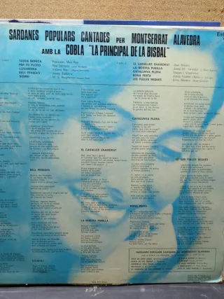 Lote 4 Vinilos LP Cantem Sardanes ver fotos