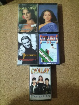 Lote de Casetes Rumbas y Sevillanas