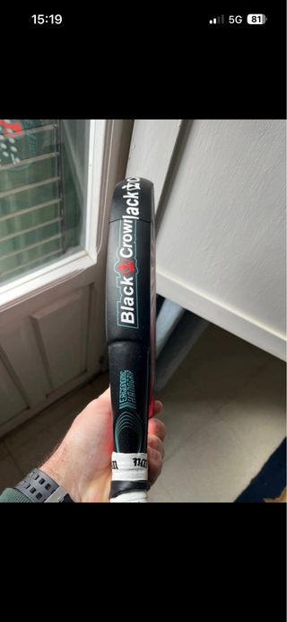 Pala pádel Black Crown