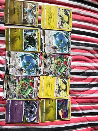 Lote Cartas Pokémon Rayquaza, Latios, Articuno