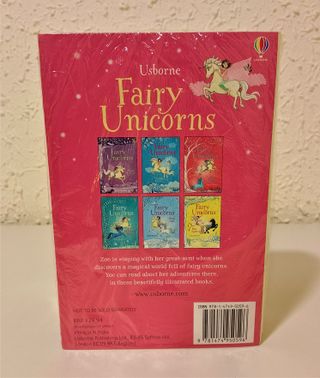 COLECCION 6 LIBROS FAIRY UNICORNS-INGLES