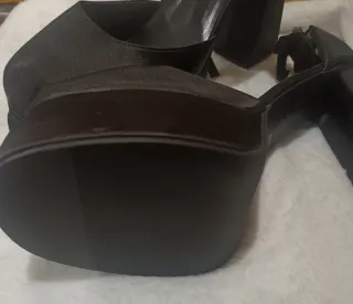 Zapatos de plataforma con tacón y pedrería