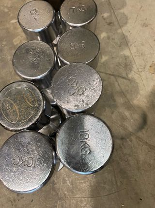Mancuernas de gimnasio 1kg a 10kg