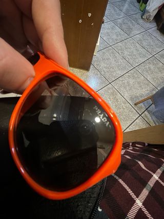 Gafas de Sol Prada Naranja y Negro