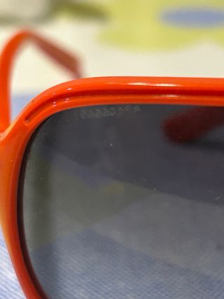 Gafas de Sol Prada Naranja y Negro