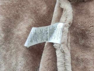 Abrigo de pelo mujer marrón