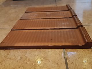 4 Azulejos Marrones 24x10.7 cm