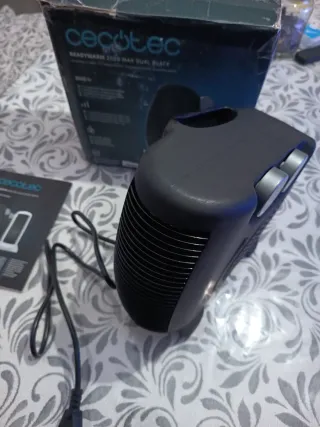 Calefactor Cecotec Negro/Blanco