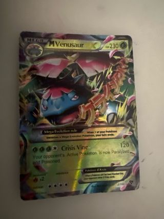 Lote 11 cartas Mega Pokémon