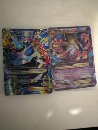 Lote 11 cartas Mega Pokémon