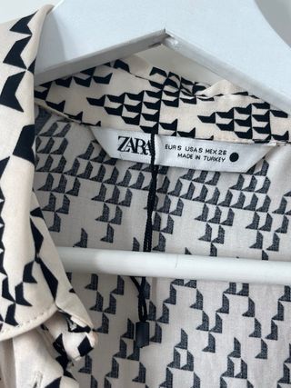 Conjunto Zara estampado