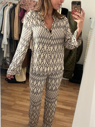 Conjunto Zara estampado