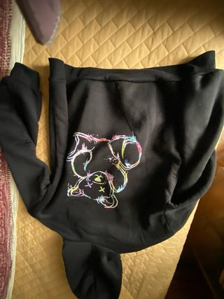 Tuta felpata donna nera