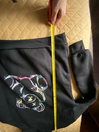 Tuta felpata donna nera