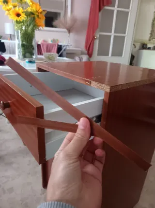 Cajonera de madera 5 cajones