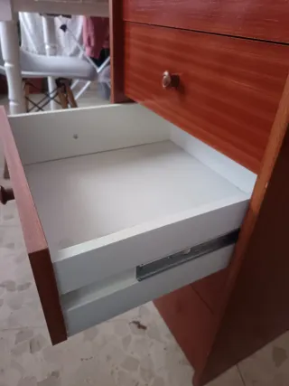 Cajonera de madera 5 cajones