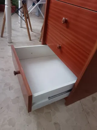 Cajonera de madera 5 cajones