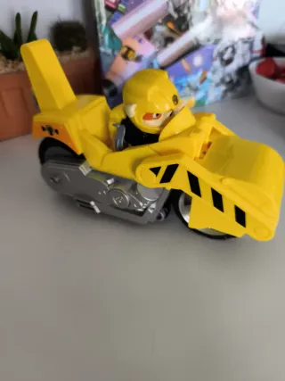 Paw Patrol Rubble Moto Amarillo