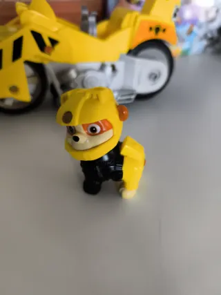 Paw Patrol Rubble Moto Amarillo